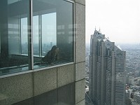  View from the government tower in Tokyo. Entry is free, observation deck was open until 11pm - best value views in Tokyo!