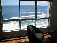  Standing in the lounge looking out of the east-facing window