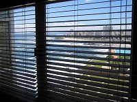  Master bedroom - view through window shutters