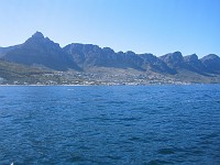  View of the Atlantic seaboard - Cape Town.