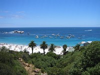  View over Clifton Beach.