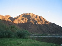  First campsite, just after sunrise