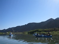  The second day was much easier - not much paddling, just drifting