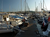  Around the marina in St. Tropez.