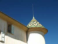  Interesting tower - the castle at Aiguines.