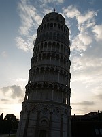  The tower in the early morning.