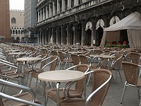  Piazza San Marco - Coffee tables in the square.