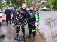  Steve and John after the final dive