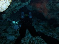  Irene on the way out of the Devil's Eye, Ginnie Springs