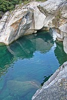  Crystal clear waters wind through the Verzasca valley