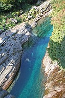  View from the Roman Bridge looking into the water below.