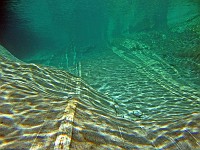  Under the Roman Bridge, in the shallow sections